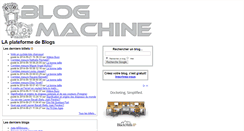 Desktop Screenshot of blog-machine.info