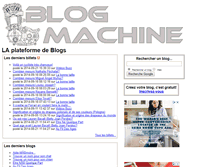 Tablet Screenshot of blog-machine.info