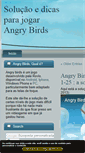 Mobile Screenshot of angry-birds-solucao.blog-machine.info