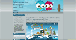 Desktop Screenshot of angry-birds-solutions.blog-machine.info