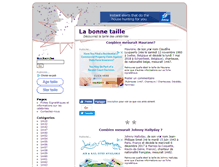 Tablet Screenshot of la-bonne-taille.blog-machine.info