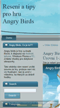 Mobile Screenshot of angry-birds-reseni.blog-machine.info