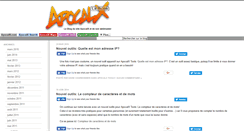 Desktop Screenshot of le-blog-apocalx.blog-machine.info