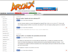 Tablet Screenshot of le-blog-apocalx.blog-machine.info